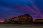 Groundhogs Day Sunset at BNSF Murray Yard